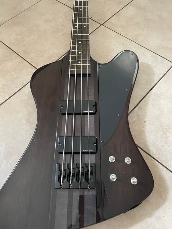 Epiphone Thunderbird Pro IV 1999 - 2020 - Trans Black image 1
