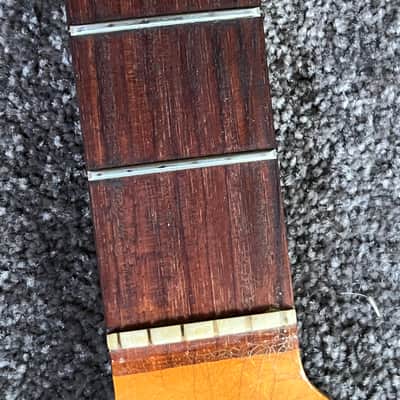 1966 Fender Musicmaster guitar neck flamed maple image 3