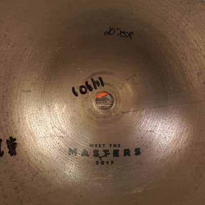 Sabian 20" XSR Prototype Crash Ride Cymbal - 1430g image 7