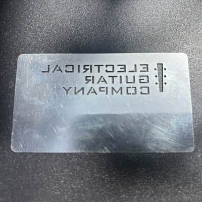 Electrical Guitar Company Business Card 2019 - Raw Aluminum image 2