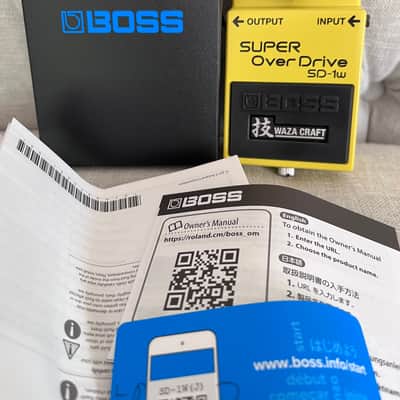 Boss SD-1W Super Overdrive Waza - Like New w/ Box image 1