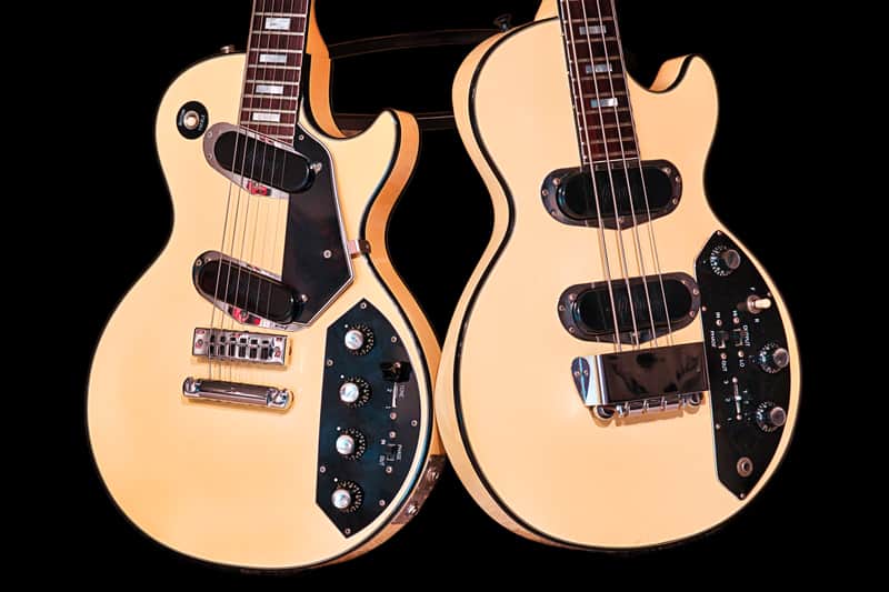 WHAT A SET! Super Rare Alpine White Gibson Les Paul Recording and Guitar Les Paul Triumph Bass ONCE IN A LIFETIME! image 1