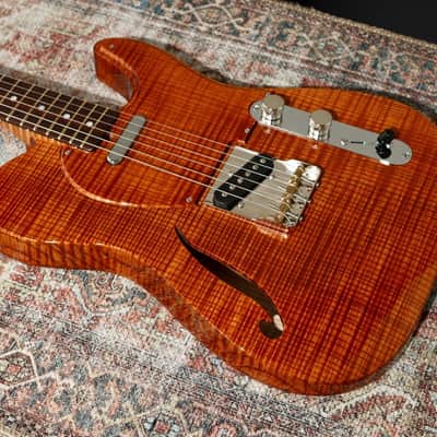 CP Thornton Classic II Thinline 20th Anniversary 2024 - Natural - Figured Olive Ash. NEW (Authorized Dealer) image 3