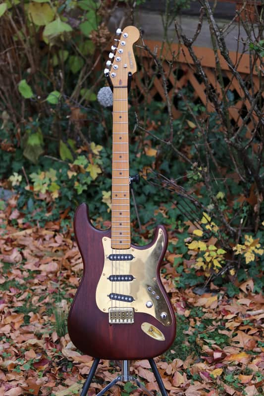 Schecter dream machine exotic woods boogie bodies brass hardware - natural image 1
