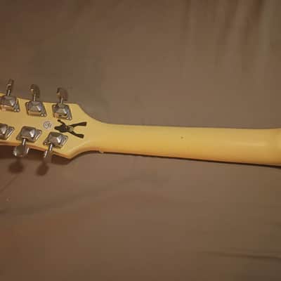 Epiphone Zakk Wylde Les Paul Pee-Wee 2001 - 2015 - Antique Ivory with Bullseye image 5