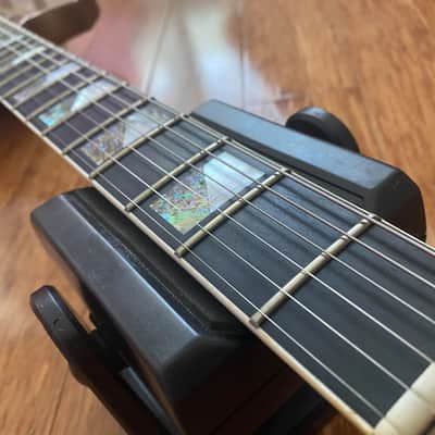 Washburn Rare USA Custom Shop Paul Stanley Starfire Time Traveller Aged Relic Golden Mist LTD w/Case image 12