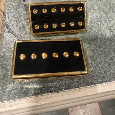 Gibson Lee Malia of Bring Me The Horizon signature pickups 2010s - Black & Gold image 1