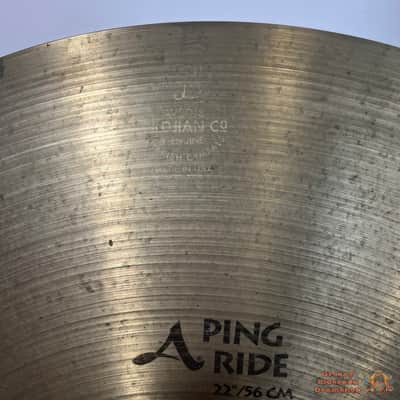 Zildjian Avedis 22” Ping Ride Cymbal image 2