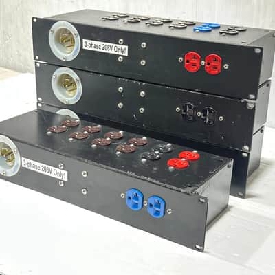 Rack Pack Power Distro 30A 30Y 120/208VAC 3-Phase 208v #584 (One) THS image 7