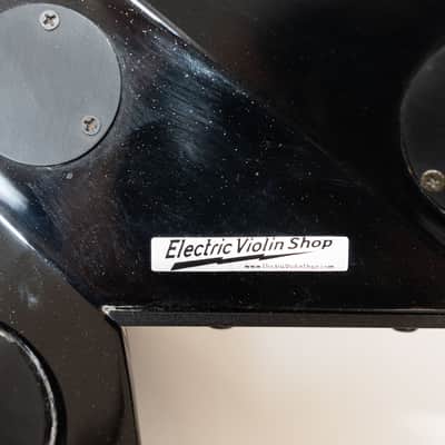 Wood Violins 5-string Viper with Barbera Pickup 2021 - Galaxy Black image 4