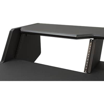Ultimate Support Nucleus-Z Explorer Studio Desk with Shelf and 2x 4 Space Rack Modules image 18