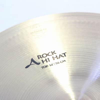 ZILDJIAN A.Zildjian ROCK HI-HAT 14-inch 1310/1494 Zildjian Hi-Hat Cymbal (06/26) image 3