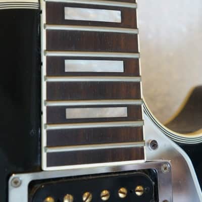 Greco JS-55 John Sykes Model Les Paul Custom Black 1985 Made In Japan By Fujigen image 14