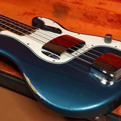 1966 Fender Precision Bass - Lake Placid Blue - All Original image 9