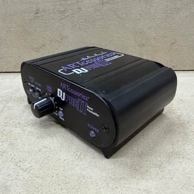 ART DJPre II Stereo Phono Preamp 2008 - Present - Black image 5