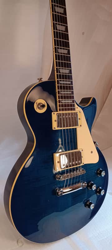 Epiphone Les Paul Standard Limited Edition 1997 - Transparent Blue image 1