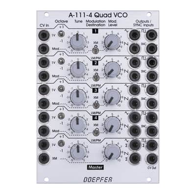 Doepfer A-111-4 Quad Precision VCO - Oscillator Modular Synthesizer image 1