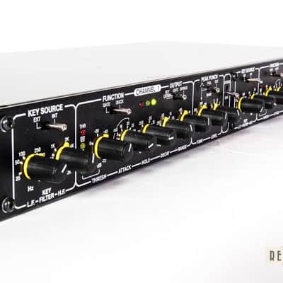 Drawmer DS501 Dual Power Gate 1984 - Present - Black image 2