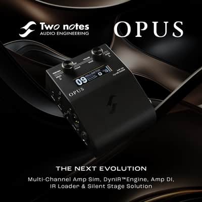 Two Notes OPUS Cab Sim + Pre Amp & Power Amp Simulator & DynIR IR Loader image 2