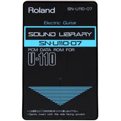 Roland SN-U110-07 Electric Guitar Sound Library Rom Card For U-110 U-220 image 1
