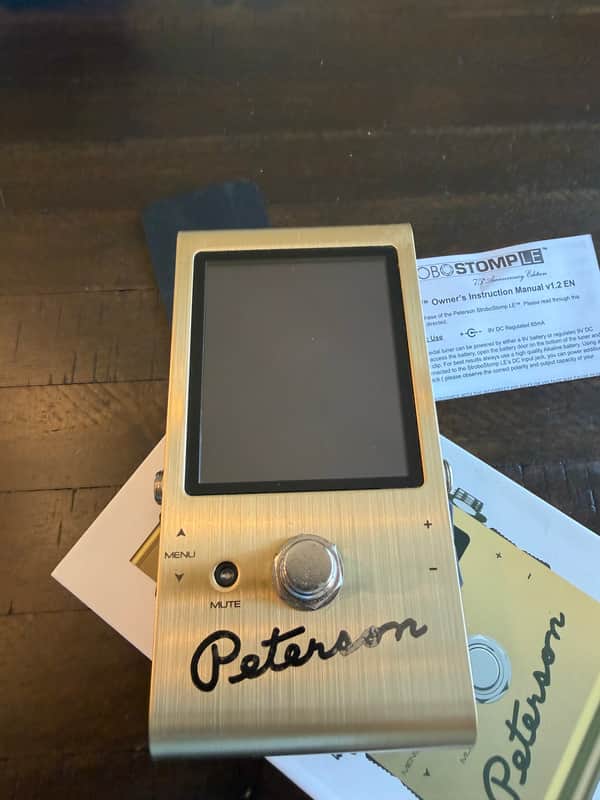 Save $35.80 - Peterson StroboStomp LE Gold for $150