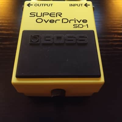 Boss SD-1 Super OverDrive (Silver Label) 1997 - Present Yellow image 5
