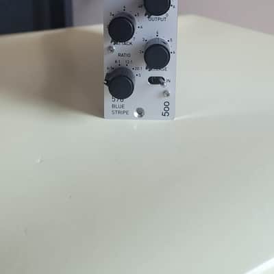 IGS Audio 576 Blue Stripe 500 Series FET Compressor Module 2010s - Silver image 2