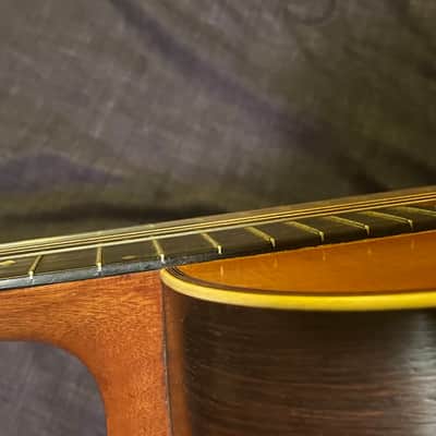 George Bauer Antique circa 1900 Parlor Guitar 1890-1910 - Shellac image 2