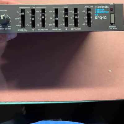 Boss RPQ-10 Micro Rack Series Preamp / Parametric EQ | Reverb