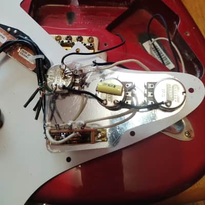 Fender Yngwie malmsteen loaded body 2010 - Red image 10