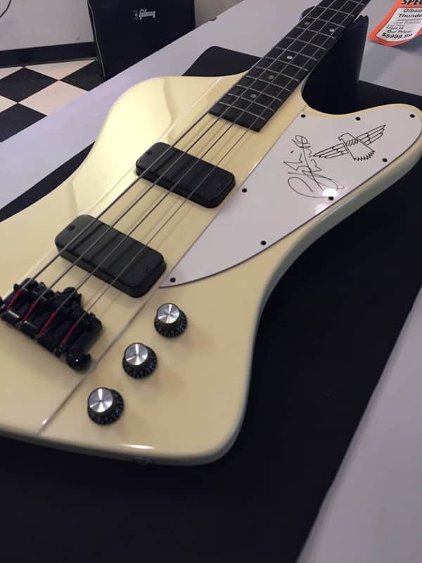 Gibson Thunderbird Signed by John Entwistle of The Who image 1