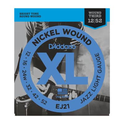 D'Addario E-Guitar Strings 12-52 EJ21 Nickel Wound - Electric Guitar Strings image 1