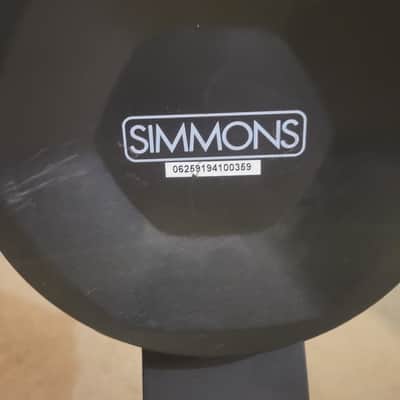 Simmons Single Zone Electronic Kick Drum Pad 2010s - Black image 3