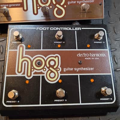 Electro-Harmonix HOG Guitar Synthesizer Harmonic Octave Generator WITH Foot Controller image 3