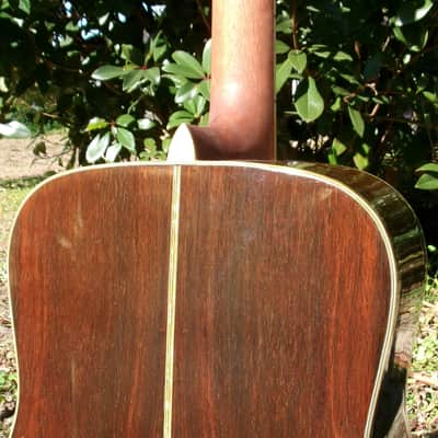 1976 Yairi YW-600 Dreadnought Guitar New Jacaranda + Yairi Hard Case image 8