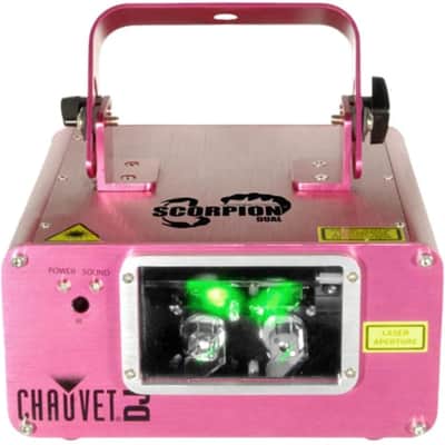 Chauvet DJ Scorpion Dual FAT BEAM Laser Light w/ 32 Patterns & FX Modes image 3