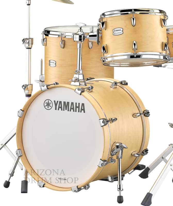Yamaha TMP8F3-BTS Tour Custom Maple 3pc Bop Shell Pack 18x14/14x13/12x8 - Butterscotch Satin image 1