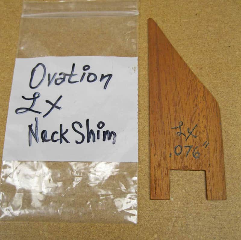 Ovation LX Neck Shim image 1
