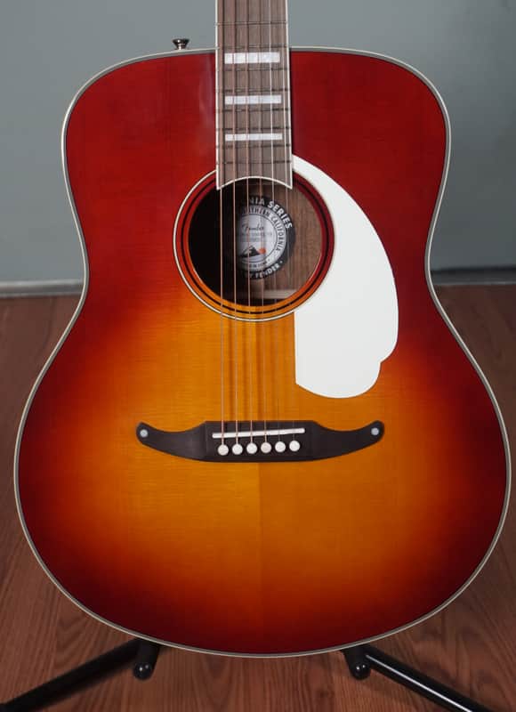 Fender Palomino Vintage, Aged White Pickguard, Sienna Sunburst w/ Vintage-Style HSC image 1