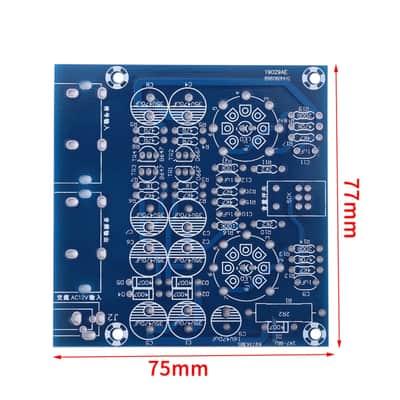 DIY 6JI Tube Preamp Amplifier Board Kit – Vacuum Tube Stereo Hi-Fi Preamp for Music Enthusiasts image 3