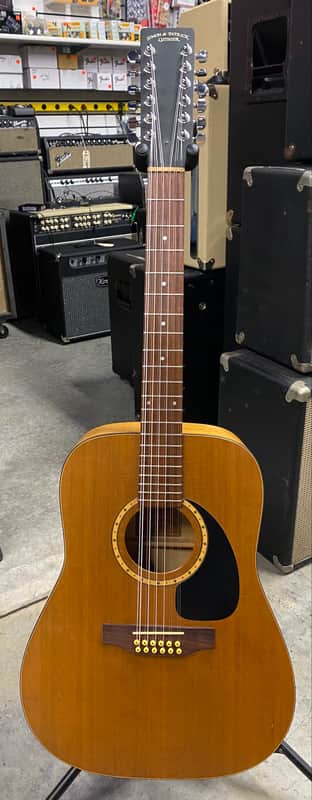 Simon and Patrick S and P Cedar 12 String Acoustic - Includes Hardshell Case! image 1