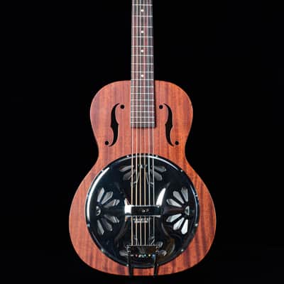 Gretsch G9200 Boxcar Round-Neck Resonator Guitar - Natural image 1