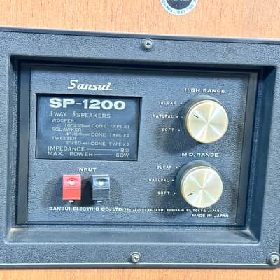 Vintage Sansui SP-1200 Stereo Speakers Pair image 18