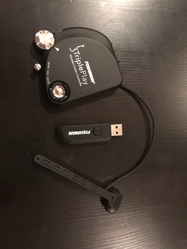 Fishman TriplePlay Wireless Guitar Controller Black image 1