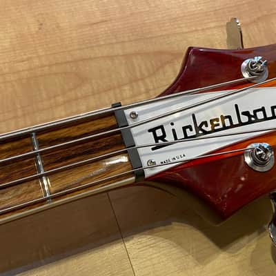 Rickenbacker 90th Anniversary 4005XC Amber FireGlo (Sunburst) image 12