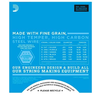 EXL117 Nickel Wound Medium Top Extra-Heavy Bottom 11-56 D'Addario image 3