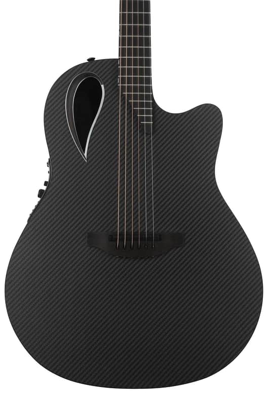 Ovation Adamas Cutaway Mid-depth Contour Acoustic-Electric - Natural Woven Texture (MD80-NWT-G) image 1