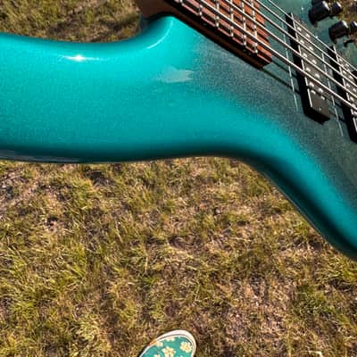 Ibanez SR305E-CUB Soundgear 2020 - Cerulean Aura Burst FULL PRO SET UP! Frets Levelled, Crowned,& Polished, Rolled Edges! image 6