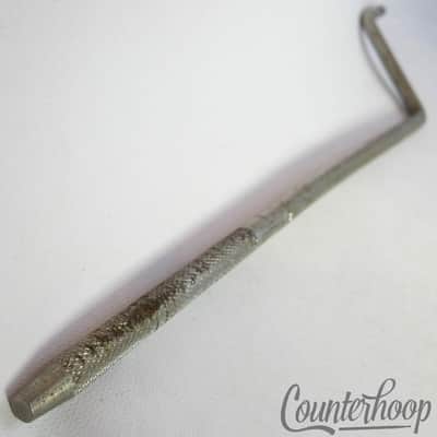 Ludwig 16/18"Floor Tom Drum Leg 17"Cross Knurling Nickel Classic Vintage 60s USA image 2