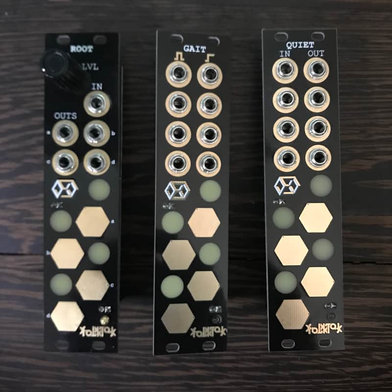 Folktek Root|Gait|Quiet | Utility Modules - Black and Gold image 1